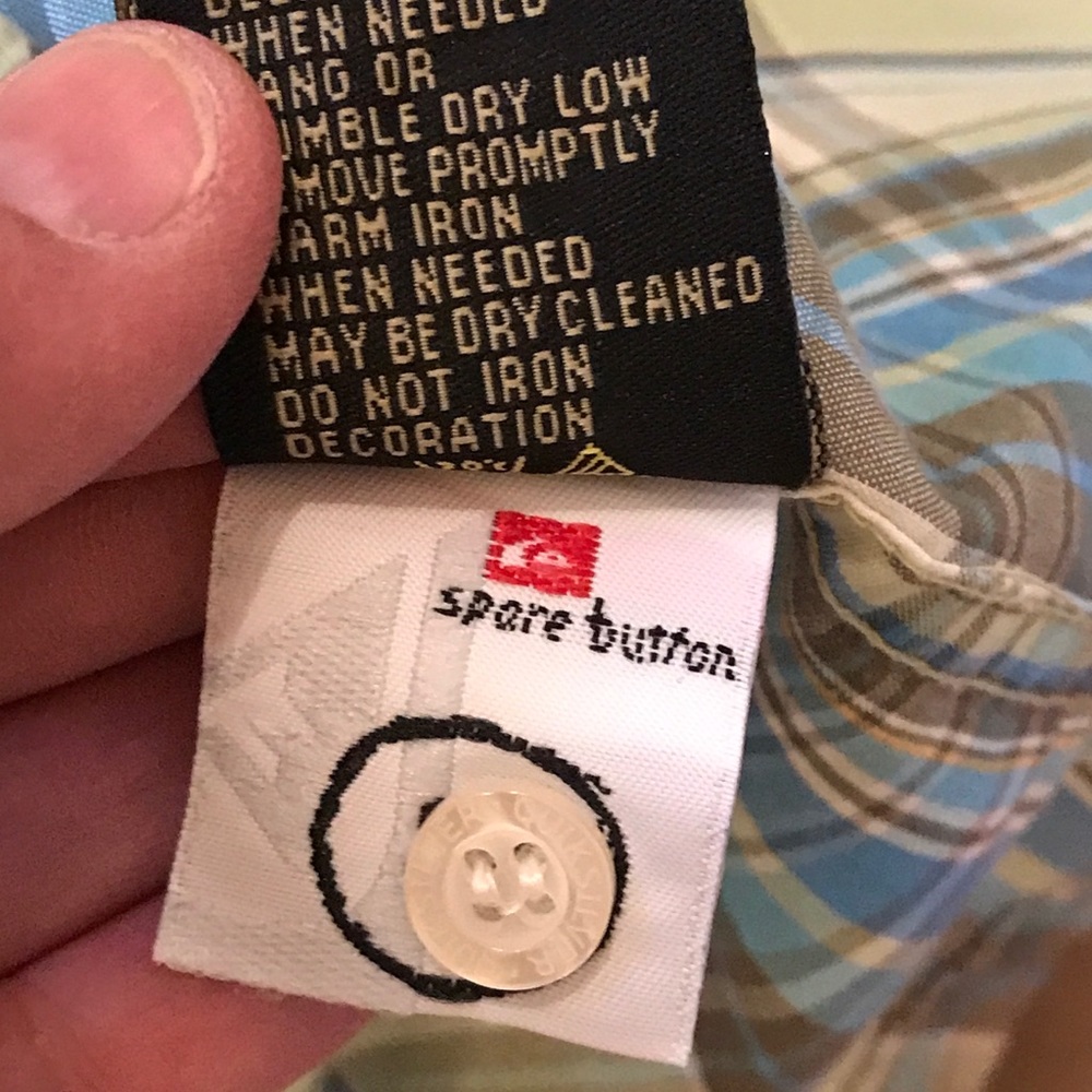 🌻4xHP!🌻 Quicksilver Men’s Button Short Slv Shirt S - Picture 7 of 7